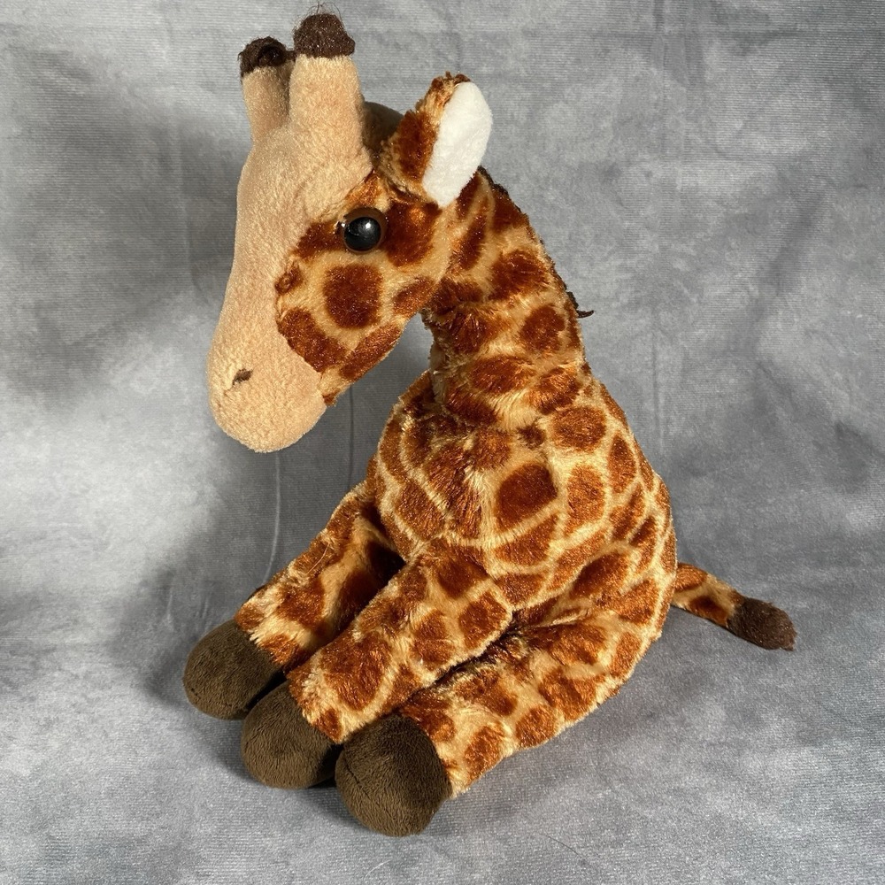Wild Republic Giraffe Sitting Plush Toy 12" Stuffed Animal